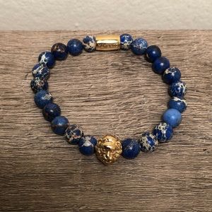 Zorrata Blue Sediment Lion